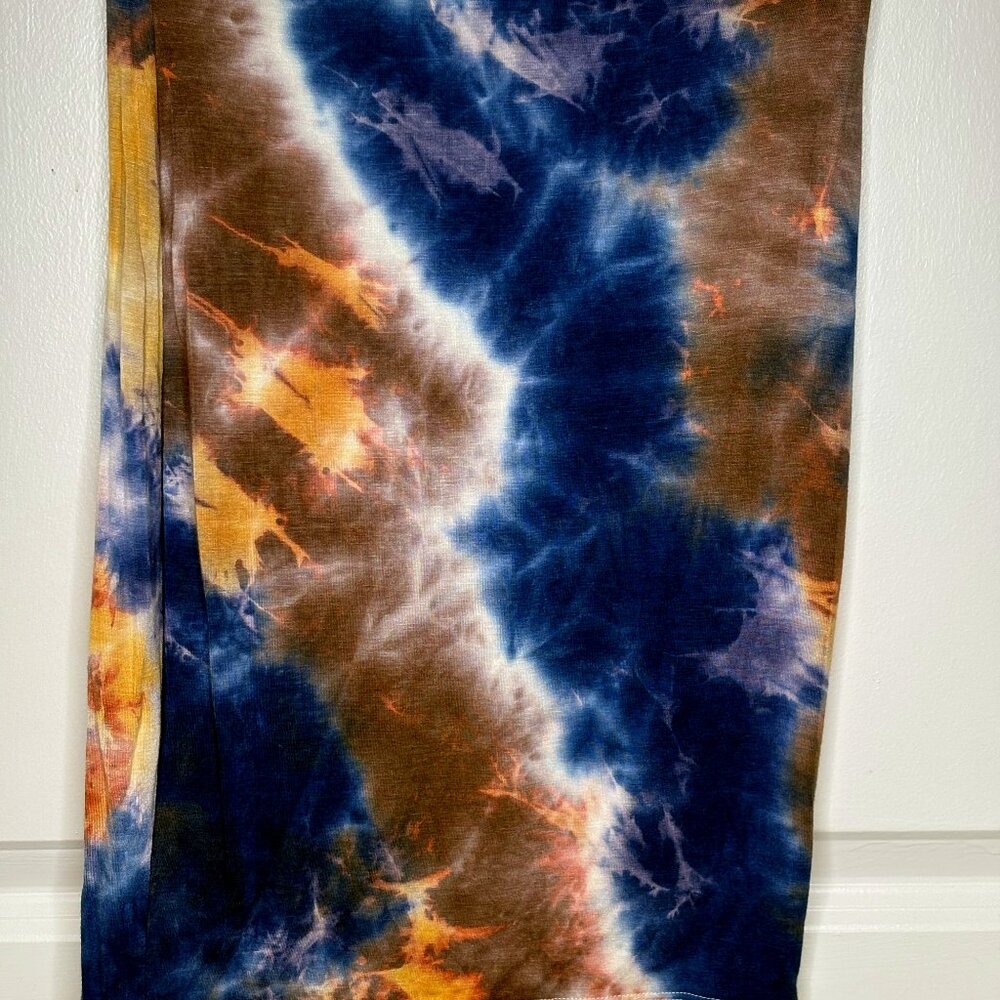 Bohemian Vibes Tie-Dye Skirt - Soft Stretch Fabric